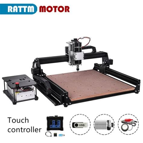 Rattm motor CNC 4540 2 IN 1 20W Laser Cutter Engraving Machine India | Ubuy