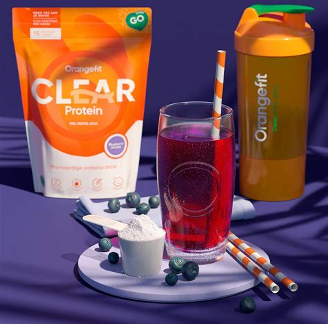 Clear Protein from Orangefit® - Refreshing protein drink