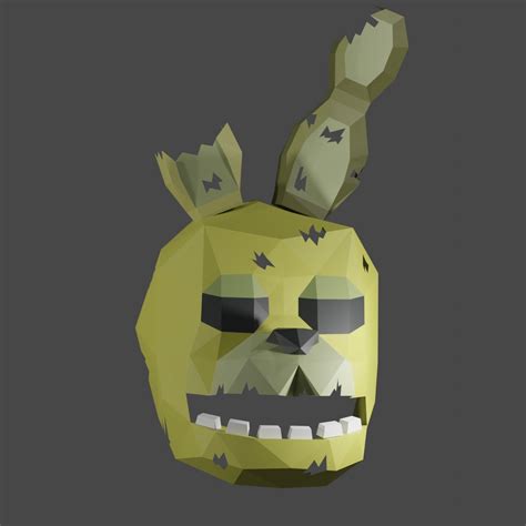 Image result for Spring Trap Paper Mask