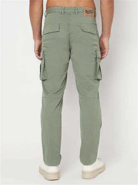Slim Straight Fit Solid Cotton Lycra Trousers