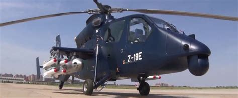 AVIC China Completes Firing Tests of New Z-19E Armed Helicopter ...