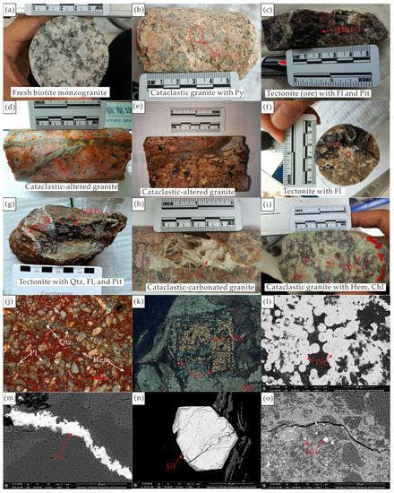 Implications of Major and Trace Element Migration in Altered Granites ...