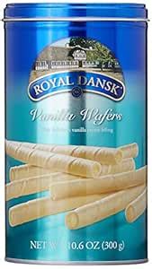 Royal Dansk Vanilla Luxury Wafer Rolls, 300g : Amazon.in: Grocery ...