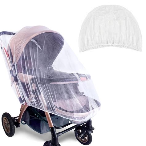 Party Propz Mosquito Net For Stroller/White Mosquito Net For Baby ...