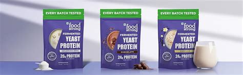 Foodstrong Fermented Yeast Protein - Unflavoured | 26g Complete Plant ...