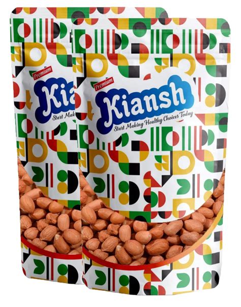 Kiansh Peanuts (Peanuts Raw/Singdana/Moongfali, 500g) : Amazon.in ...