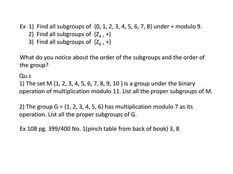 Image result for Subgroups of Numbers