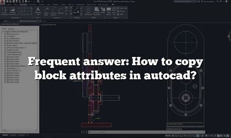 Image result for AutoCAD Block Attributes Example
