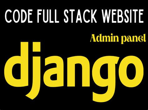 Full-Stack Web Development Python Django 的图像结果