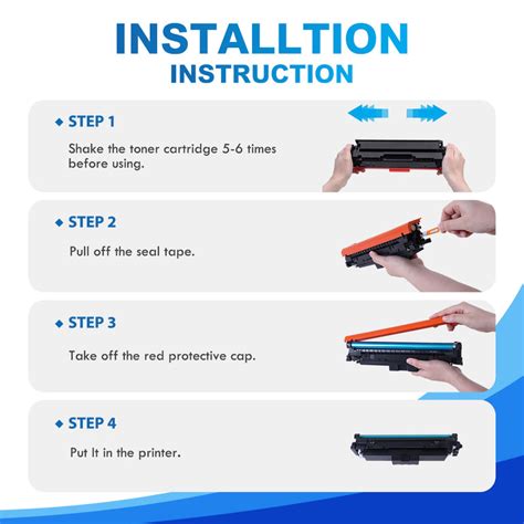 HP Printer Toner Installation 的图像结果