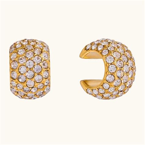 Arc Stack Ear Cuff - 18K Gold Plated Online at best price – ZAISHA