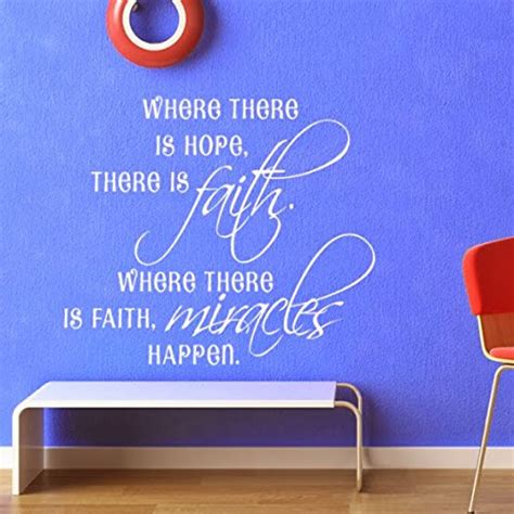 Buy DeStudio Where There is Hope One Wall Sticker, Size : Small, Color ...