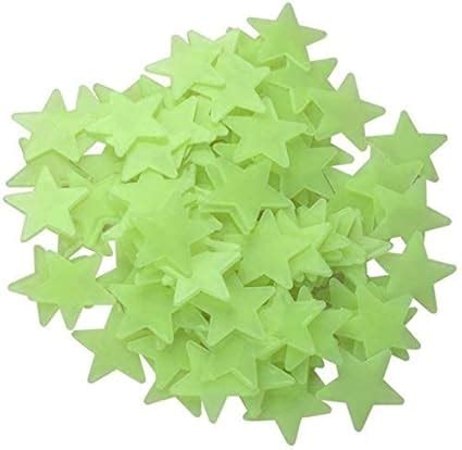 God & God's 3D Glow in The Dark Stars – 100pcs Luminous Star Stickers ...