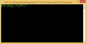 Image result for Tower of Hanoi Using Recursion in C