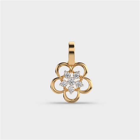 Botanique Diamond Encrusted Pendant