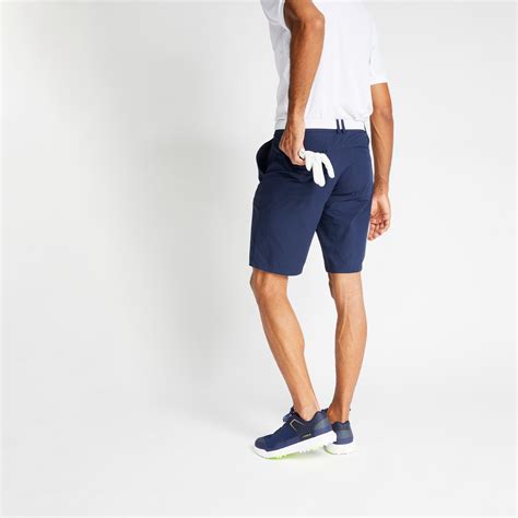 MEN'S GOLF SHORTS - WW500 NAVY BLUE