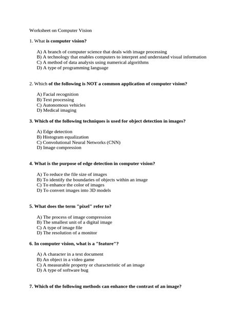 Computer Vision Exercise 的图像结果