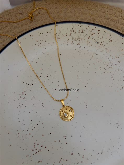 Minimalist 18k Gold Plated Necklaces – Tarnish-Resistant & Stylish ...