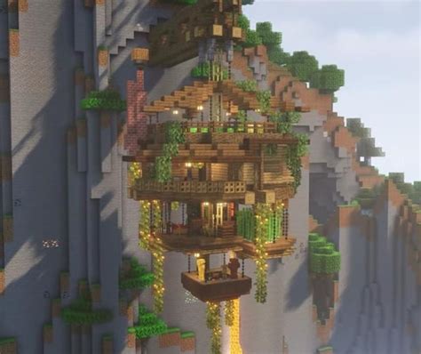 Image result for Mountain Base Tutorial Minecraft