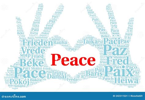 The Word Peace In Different Languages