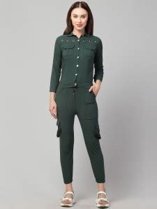 Dark Green Womens Tracksuits - Buy Dark Green Womens Tracksuits Online ...