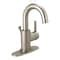 Delta Single Handle Single Hole Lavatory Faucet, Brushed Nickel Single ...