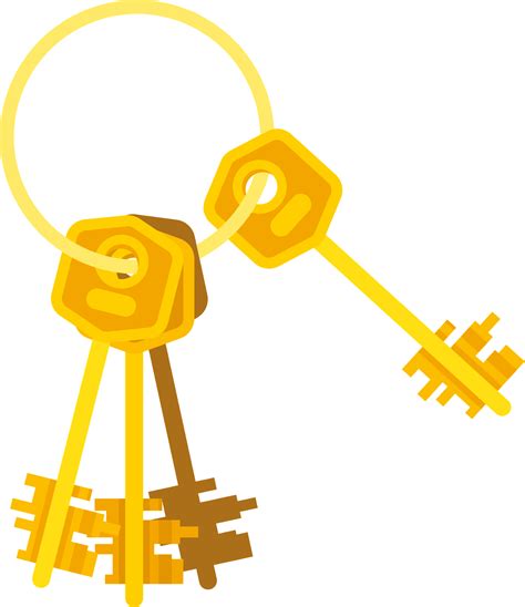 Golden Key Clip Art