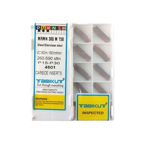MRMN Grooving Insert Full Radius – 2/3/4mm, Pack of 10 – Jaibros