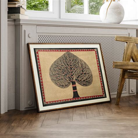 Banyan Tree,Madhubani Art, Madhubani Painting – Dessine Art