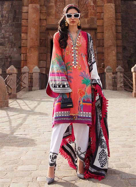 Farah Talib Aziz Luxe Lawn Collection 2020 – FTA-09 Laia – YourLibaas