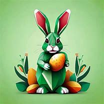 Image result for Cute Green Bunny Pattern