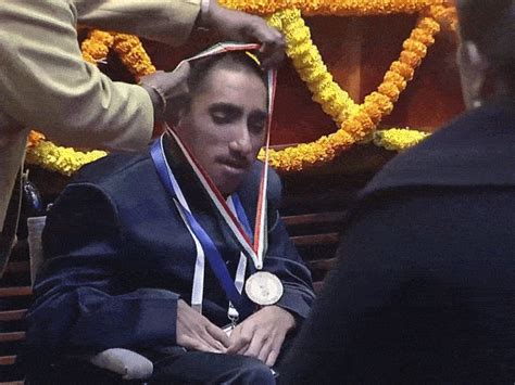 A physically and mentally disabled youth brought glory to Gujarat