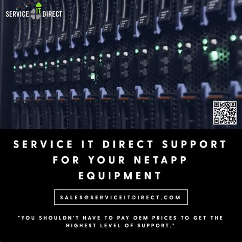 NetApp - Storage Support & Maintenance - Service IT Direct