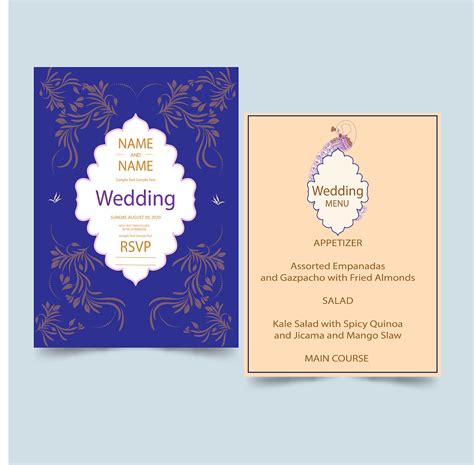 Image result for Wedding Invitation Card Design Sample