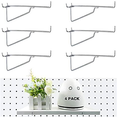 Buy Metal Pegboard Hook Peg Board Organizer Accessorie Pegboard Shelf ...