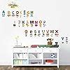 Rawpockets Decals ' Live Alphabets for Kids ' Medium Size Acrylic Wall ...
