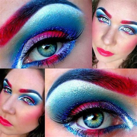 4th of july face makeup