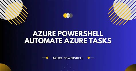 PowerShell Tutorials for Azure 的图像结果