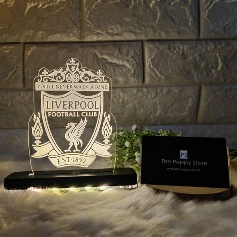 Liverpool Led Plaque with Led Stand – ThePeppyStore