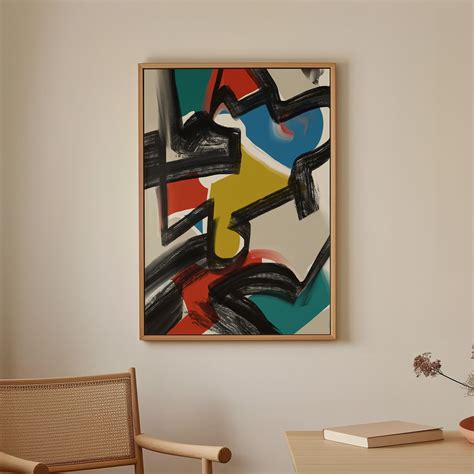 Buy Dynamic Maze, Abstract Painting Wall Art Online at Best Price ...