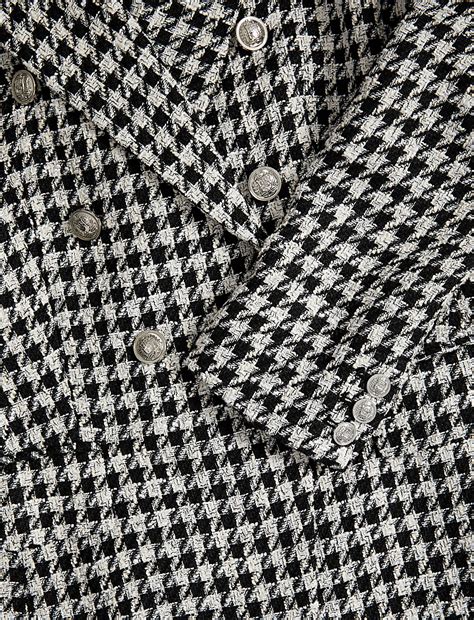 Buy Tweed Dogtooth Double Breasted Blazer at Marks & Spencer