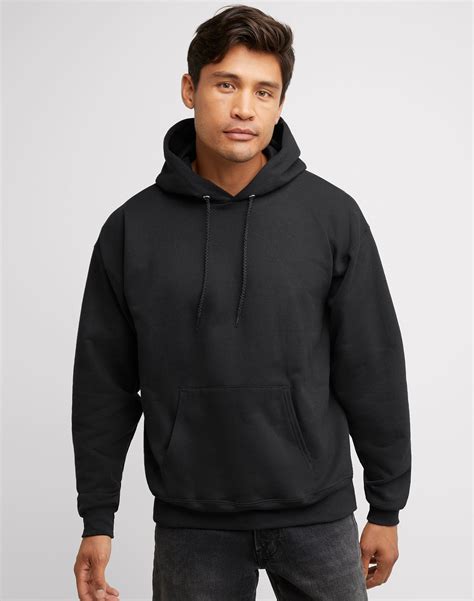 Hanes Hoodie Men's Sweatshirt Ultimate Heavyweight Cotton Tagless ...