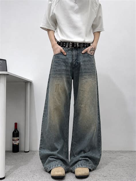 Men Wide Leg Jeans – Offduty India