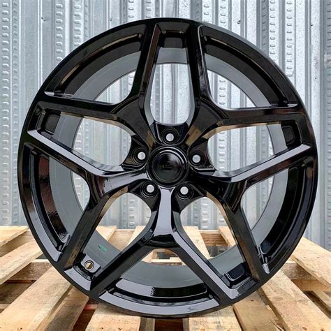 20" Gloss Black Wheels Fits Chevy Camaro ZL1 SS LT - OES Wheels