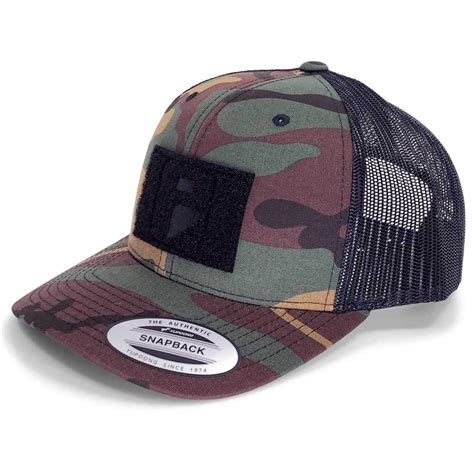 Buy Pull Patch Tactical Hat | Authentic Snapback Curved Bill Trucker ...