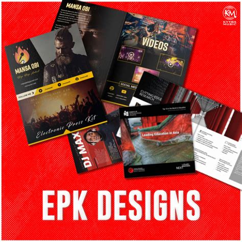 Electronic Press Kit (EPK) Design Service