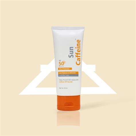 Sun Caffeine Sunscreen With SPF 50 PA ++++ Sun Protection