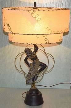 Futuristic Retro Table L Designs Lighting Fixtures Ideas by 1950 S Nubian Black Americana Blackamoor Tiered Shaded Futuristic Retro Table L Designs Lighting Fixtures Ideas