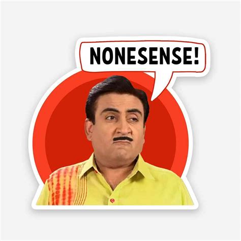 Nonesense sticker