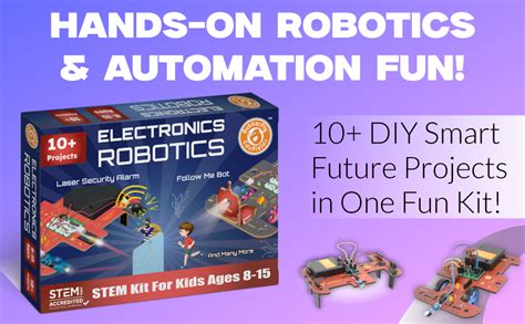 Buy Butterfly EduFields 10-in-1 STEM Robotics Kit for Kids Ages 8-14 ...